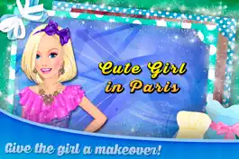 Game screenshot Cute Girl in Paris Makeup game for girls and kids. mod apk