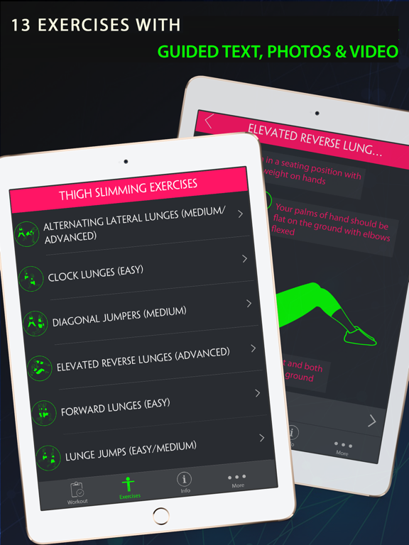 Screenshot #6 pour 30 Day Thigh Slimming Fitness Challenges