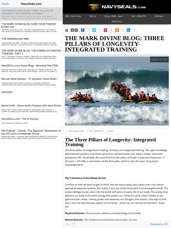 Screenshot #6 pour Navy News - A News Reader for Members, Veterans, and Family of the US Navy