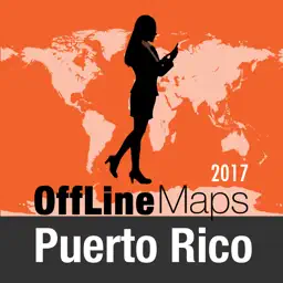 Puerto Rico Offline Map and Travel Trip Guide app icon