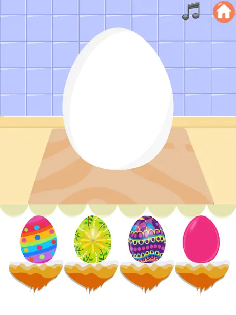 Easter Eggs Coloring FREE