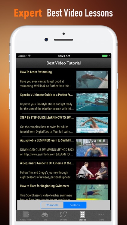 Swimming for Beginners Tips- Tutorial and Sports