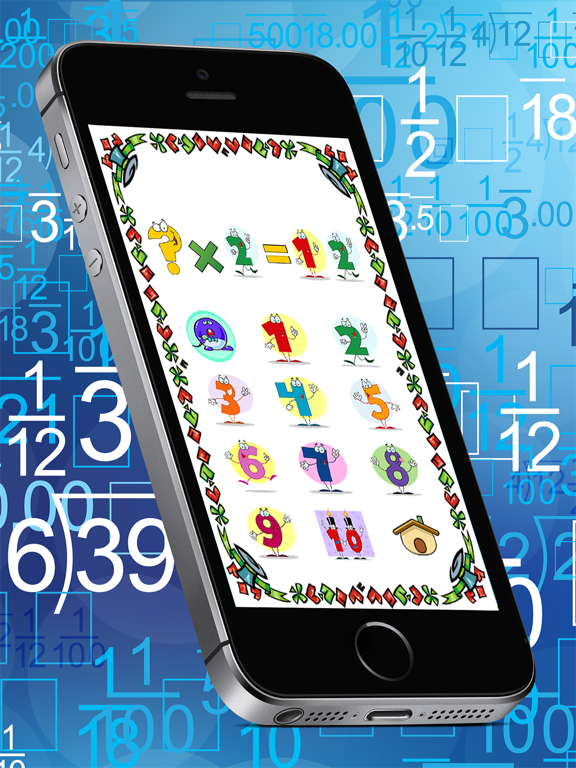 Multiplication and division math problem solver iPad screenshot