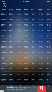 namaz - ezan vakitleri iphone screenshot 3