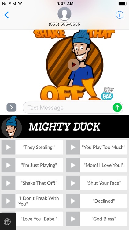 MightyDuck GabMoji screenshot-3