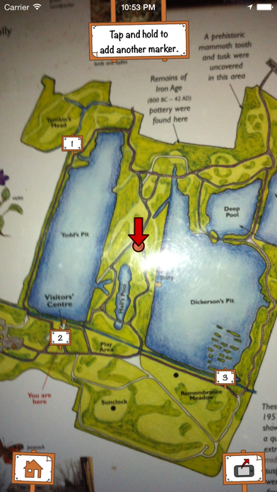 You Are Here iPhone screenshot 1 - Navigation app