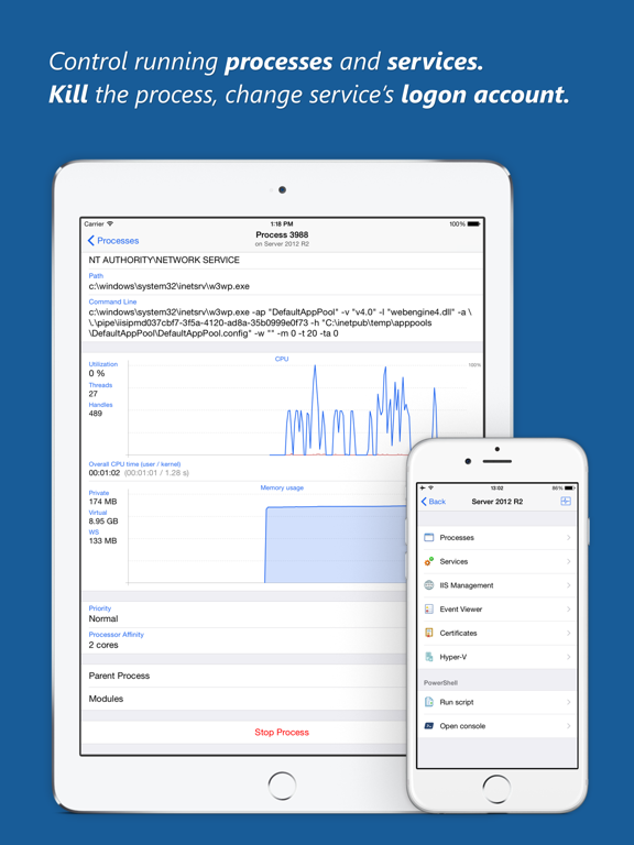 Screenshot #5 pour WinRM Pro