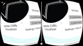 Game screenshot White Cliffs VR Music Visualizer apk