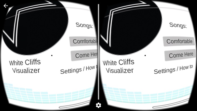 White Cliffs VR Music Visualizer