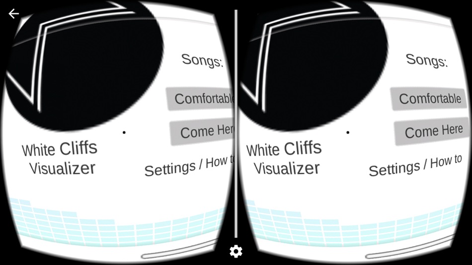 #2. White Cliffs VR Music Visualizer (iOS) 由: Andrew Nakas
