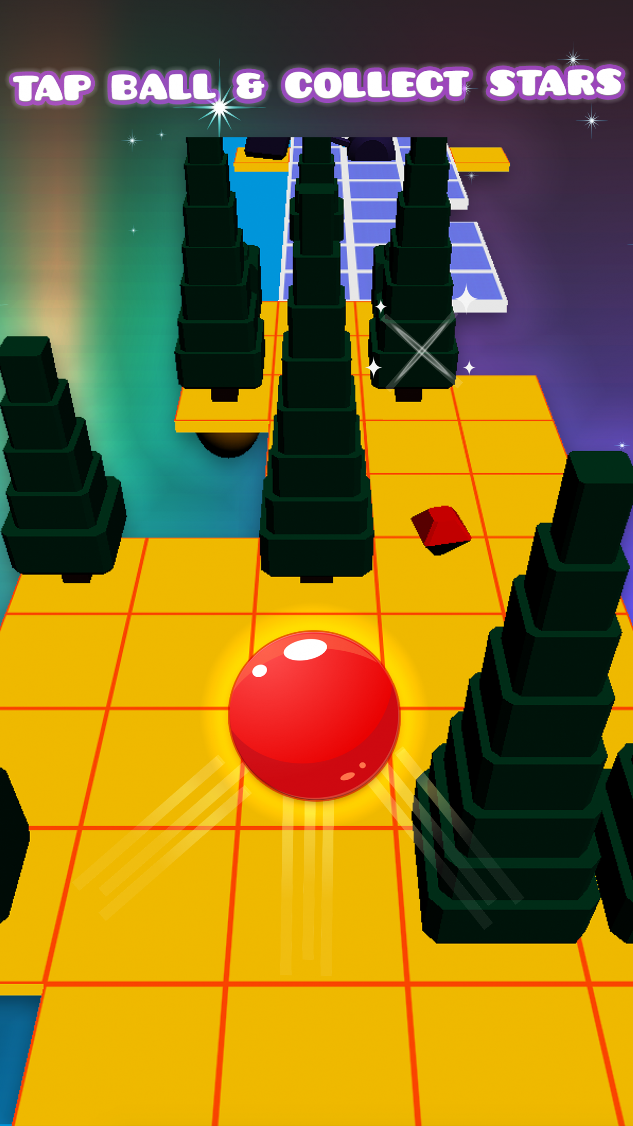 Red Ball Tower - Tap To Jump Endless Game screenshot 3