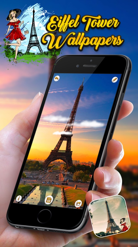 Eiffel Tower WallpaperS – Amazing Collection of Paris Background Photo.s for Home & Lock Screen - 1.0 - (iOS)