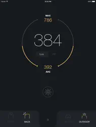 Light Meter - lux and foot candle measurement tool ipad bilder 0