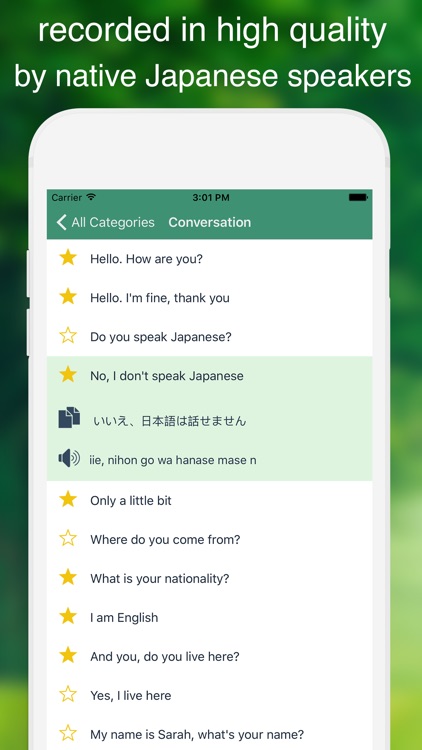 Speak Japanese - Learn Japanese Phrases & Words for Travel & Live in Japan - Japanese Phrasebook