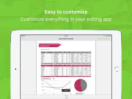 Templates for Numbers Professional