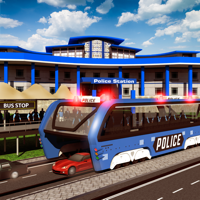 Police Elevated Bus Simulator 3D Prison Transport