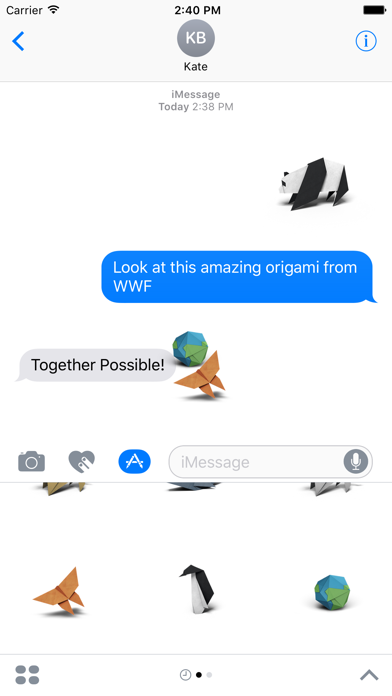Screenshot #1 pour WWF Origami