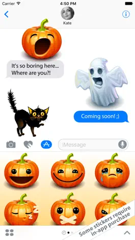Game screenshot Halloween Smiles 2 – cool Stickers & Emoji apk