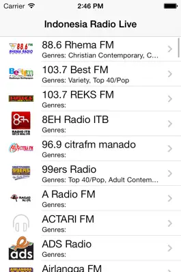 Game screenshot Indonesia Radio Live Player (Bahasa Indonesian / Malay / Jakarta) mod apk