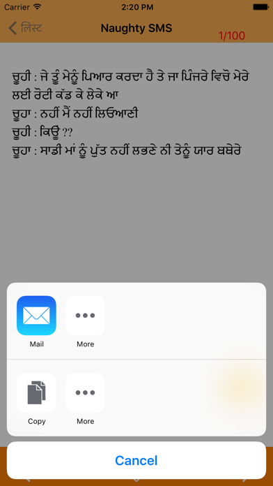 How to cancel & delete Punjabi Messages from iphone & ipad 4