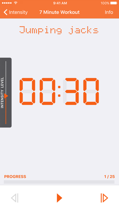 Screenshot #2 pour Intensity ~ Workout Tool