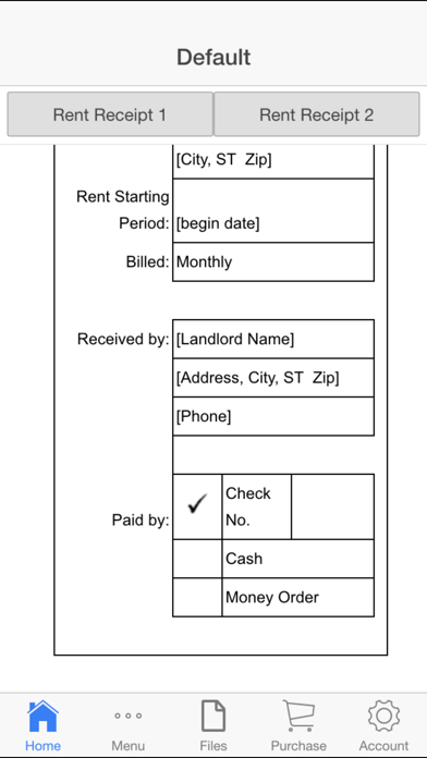 Rent Receiptのおすすめ画像3