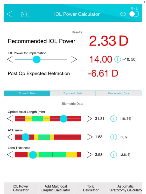 Panacea IOL & Toric Calculator screenshot-4