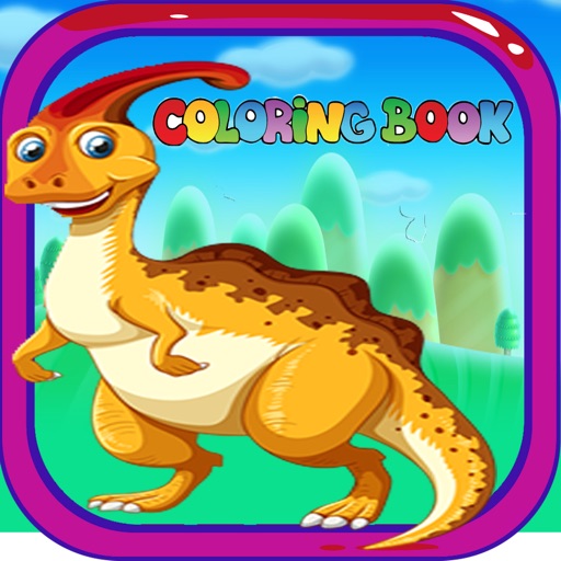 Dinosaur Art Coloring Book - Activities for Kids iOS App