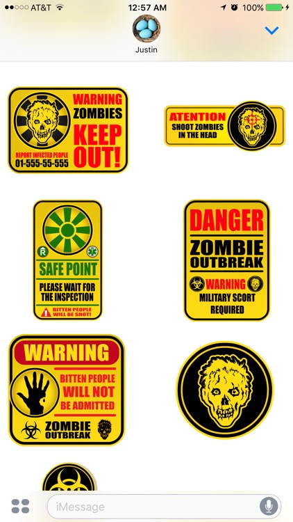 Zombie Stickers screenshot-4