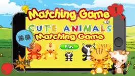 Game screenshot Animals matching game for kids preschool doodle mod apk