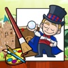 Fantastic Magic Drawing Coloring Kid Game