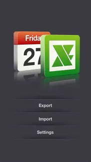 xcalendar - calendar in excel iphone screenshot 1