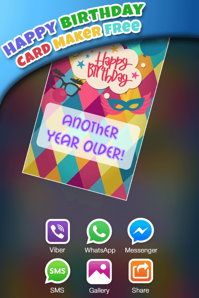 Happy Birthday Card Maker Free–Bday Greeting Cards screenshot 2