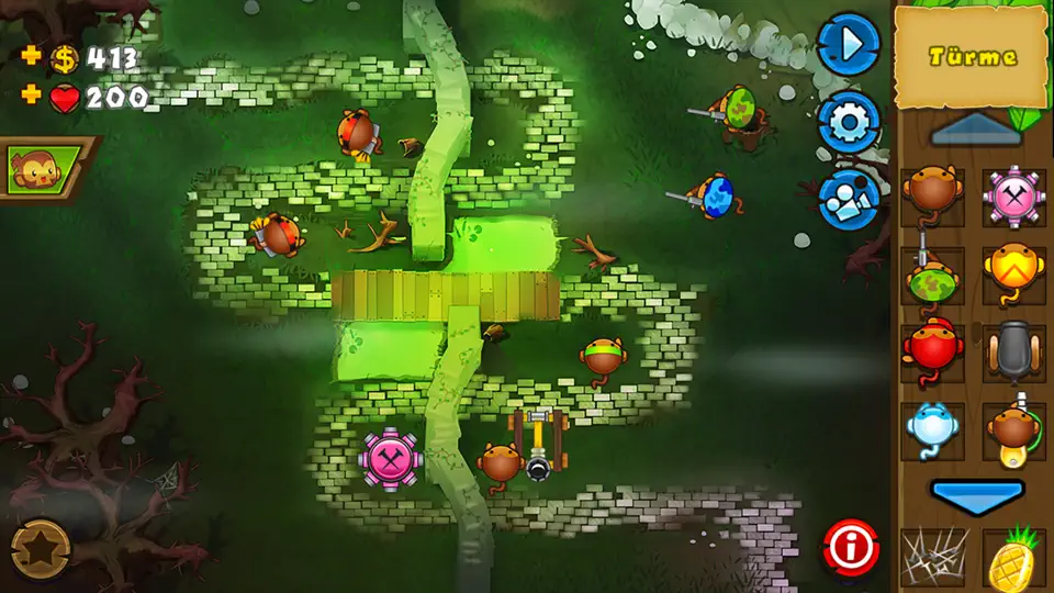 Screenshot von Bloons TD 5 auf dem iPhone 2