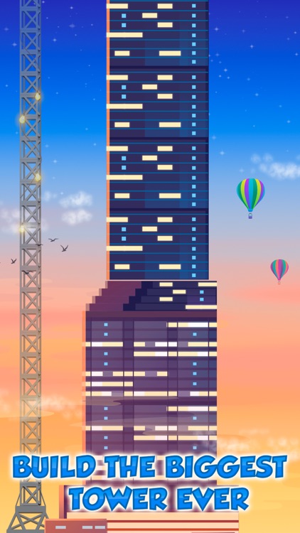 Blocky Sky Tower Building screenshot-3