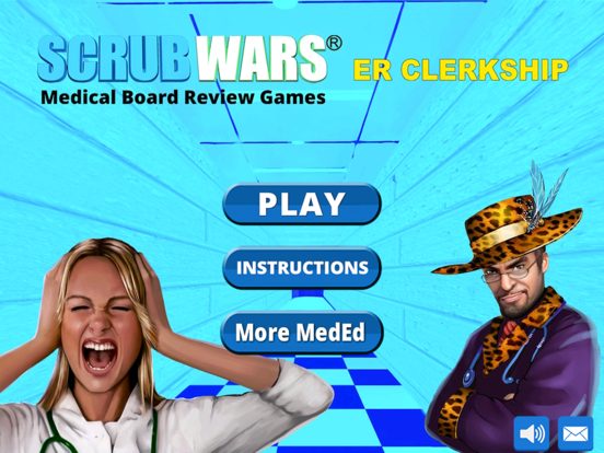 Screenshot #4 pour ER Rotation Review Game for the USMLE Step 2 CK, COMLEX Level 2 CE, & PANCE LITE (SCRUB WARS)