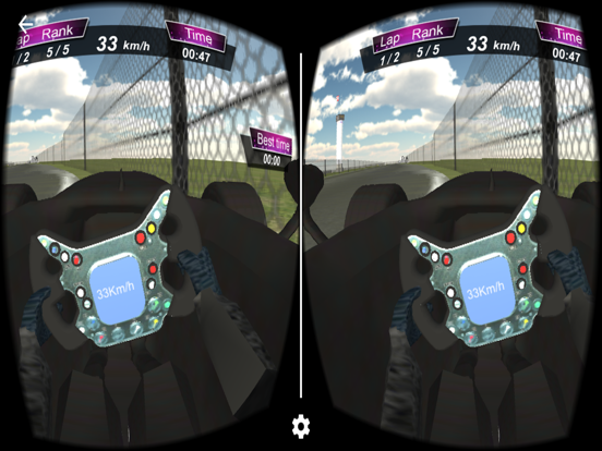 Screenshot #6 pour Racing Simulator  Car - VR Cardboard