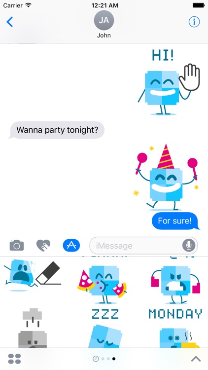 Axel the pixel by Mojimade