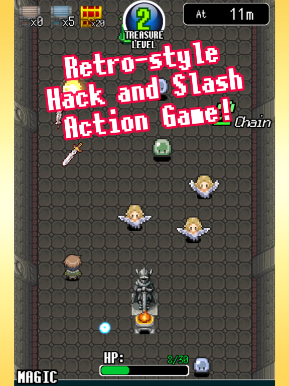 Pixel Dungeon Hero iPad screenshot 1 - Games app