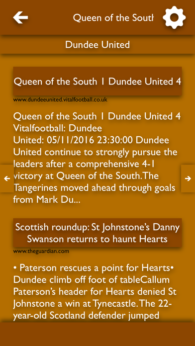 Screenshot #3 pour All The News - Dundee United Edition