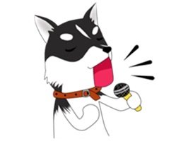 Get your Pleasant Husky Dog Sticker