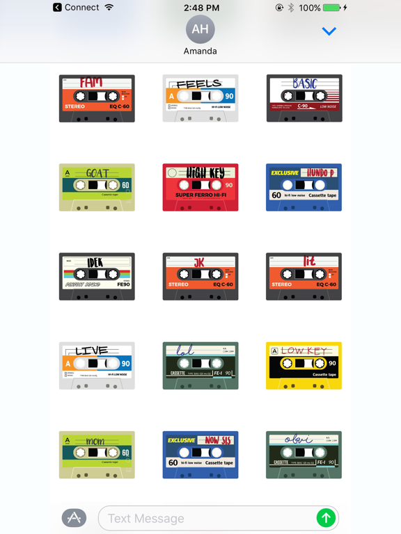 Screenshot #4 pour Mixtape Stickers