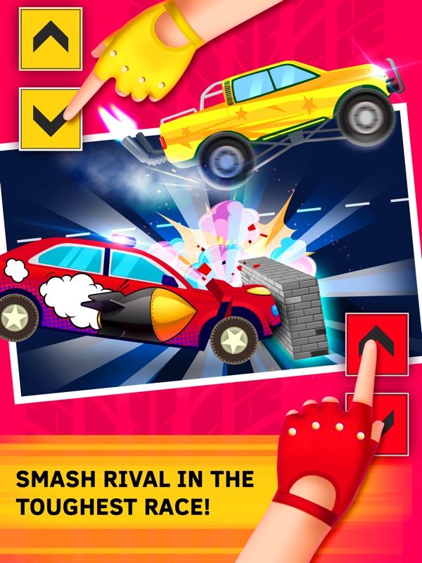 2 Player Car Race Games. Demolition derby car screenshot 4