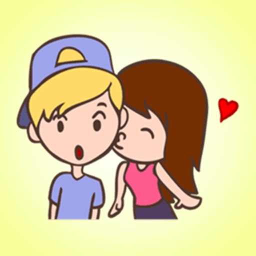 Cute Lover - Love Stickers! icon