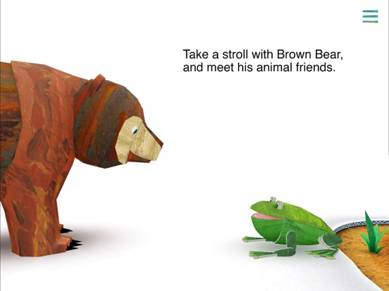 Eric Carle’s Brown Bear Animal Parade iPad app afbeelding 2