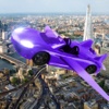 Turbo Flying Car in Space 3D - Stunt Racing HD