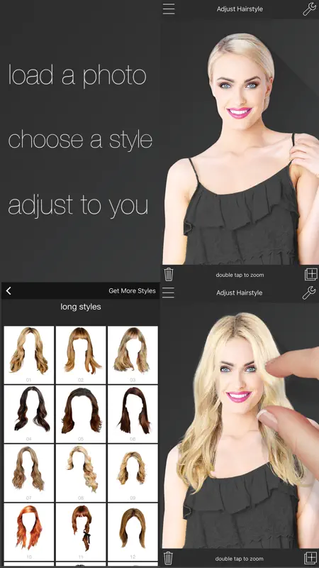 Women's Hairstyles - Try on a new style screenshot 2 of 5