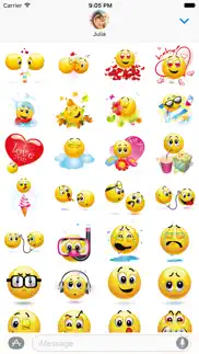 emoji stickers pack for imessage iPhone Captures Décran 2