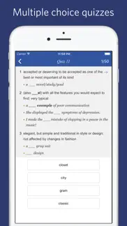 oxford vocabulary 3000 - quiz, flashcard iPhone Captures Décran 4