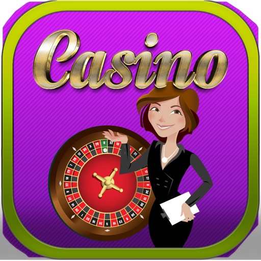 Casino Girl in Black - VIP Vegas Slots Icon